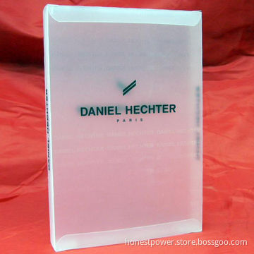 Frosted PP Box, Made of Eco-friendly Plastic, Customized Designs Accepted